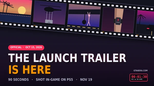 GTA 6 Launch Trailer Is Out: The Keys, Jason and Lucia, and Every Confirmed Detail