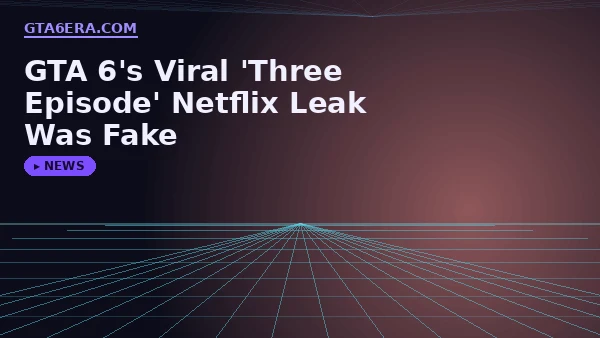 GTA 6 Netflix Leak Debunked: What's Confirmed Now